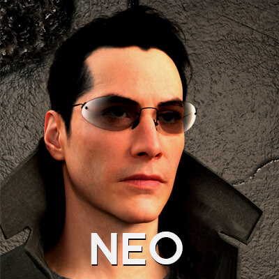 The Matrix Neo Combo Update DAZ Genesis 9 Male