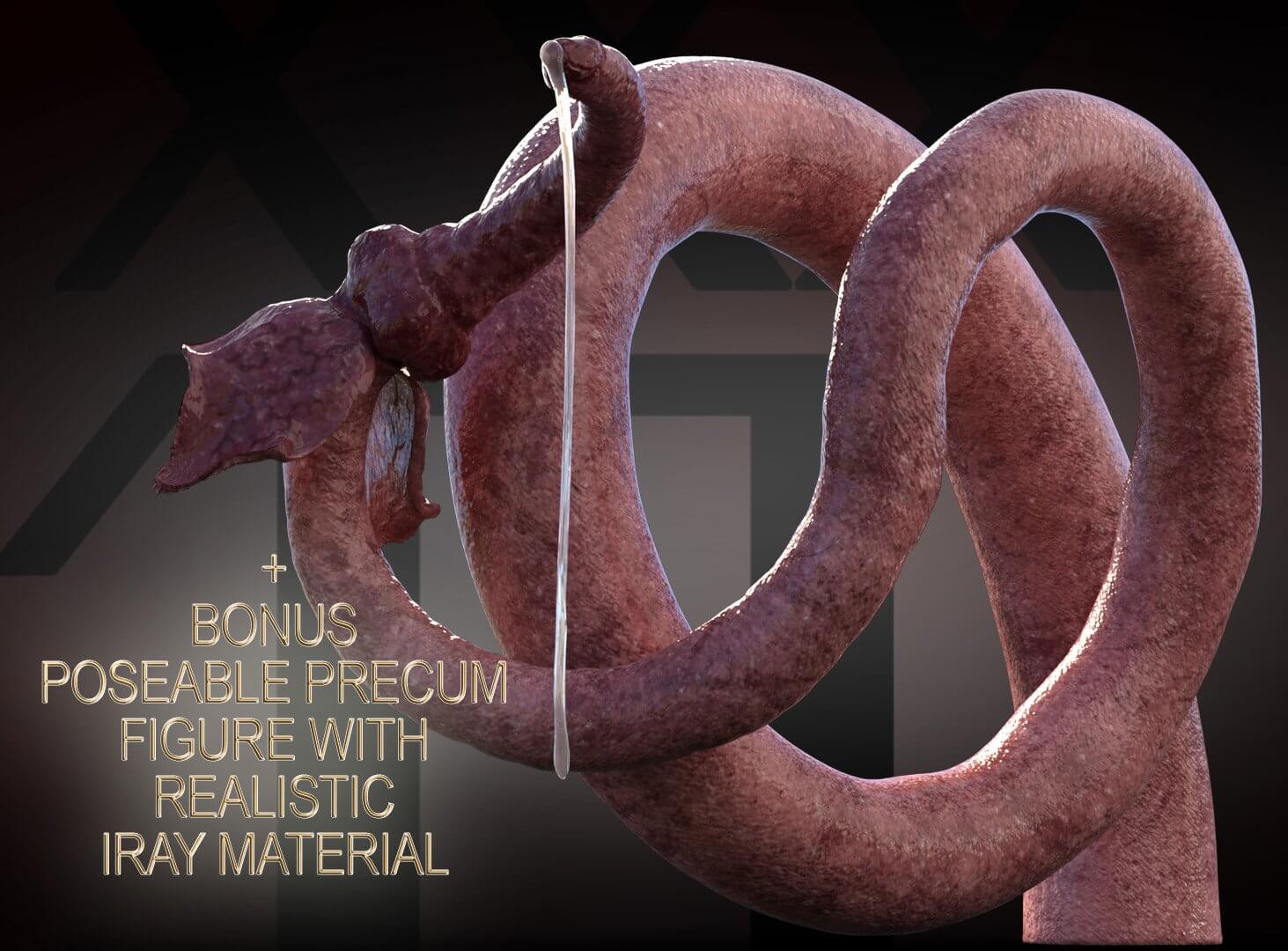 Realistic Tentacle 2 - Daz Content by db xxx