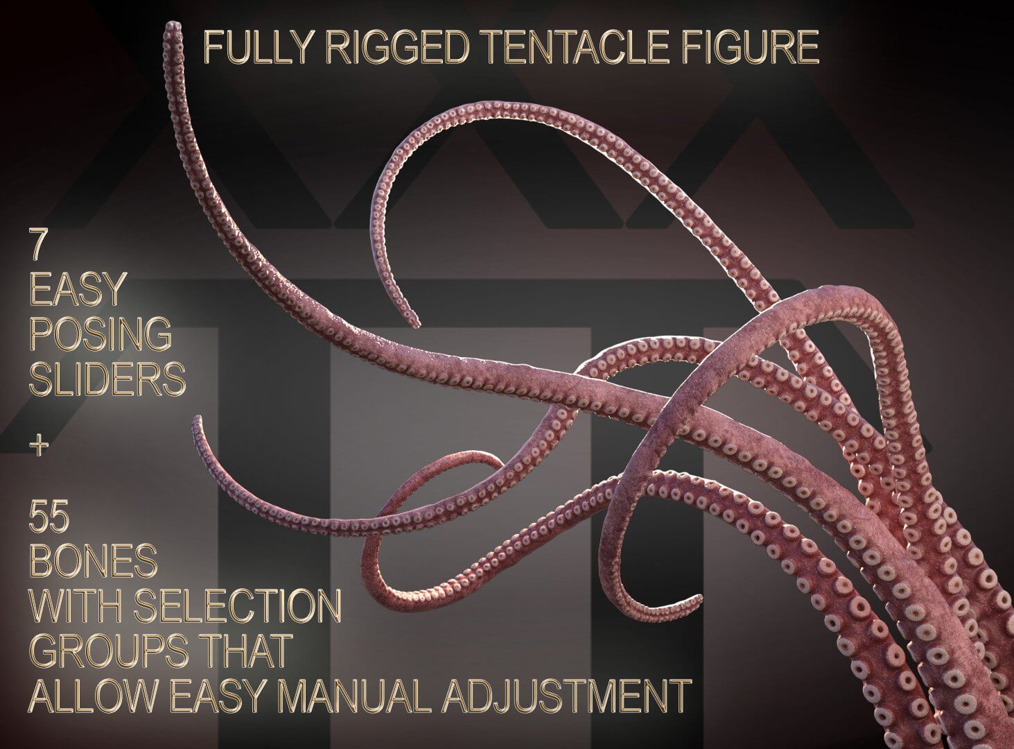 Realistic Tentacle - Daz Content by db xxx