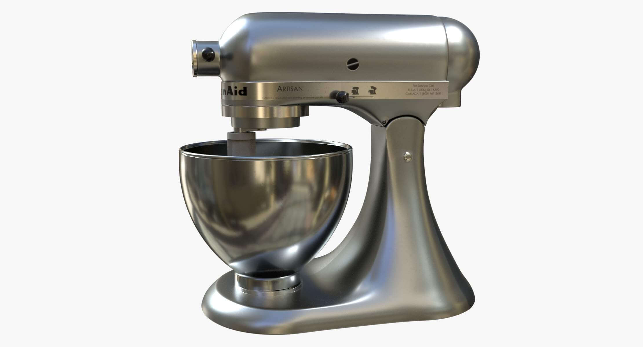 Kitchenaid Mixer 3d Model