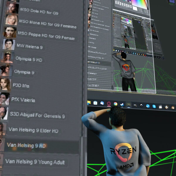 So many characters...