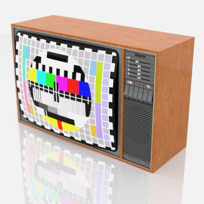 Old School K9 TV Set