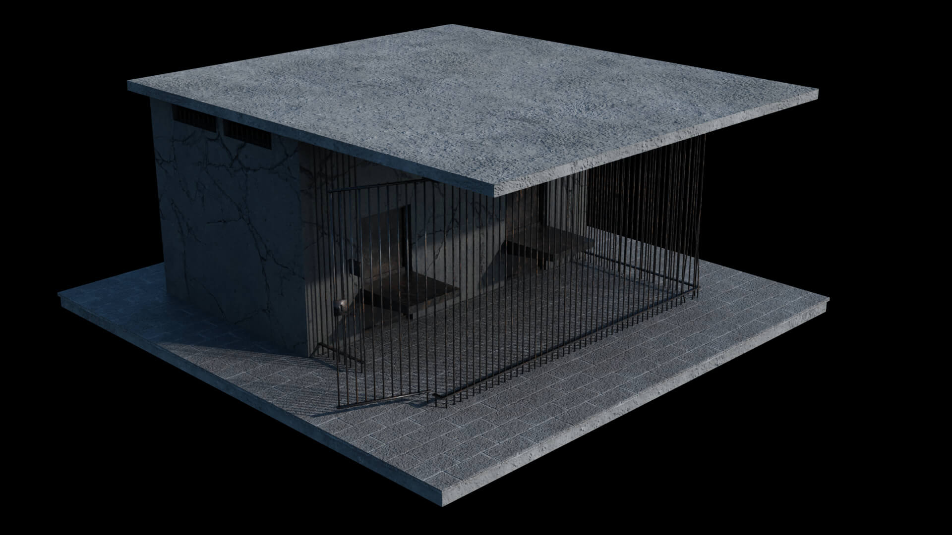 Abandoned Zoo - Asset Pack 3D Model by deezl