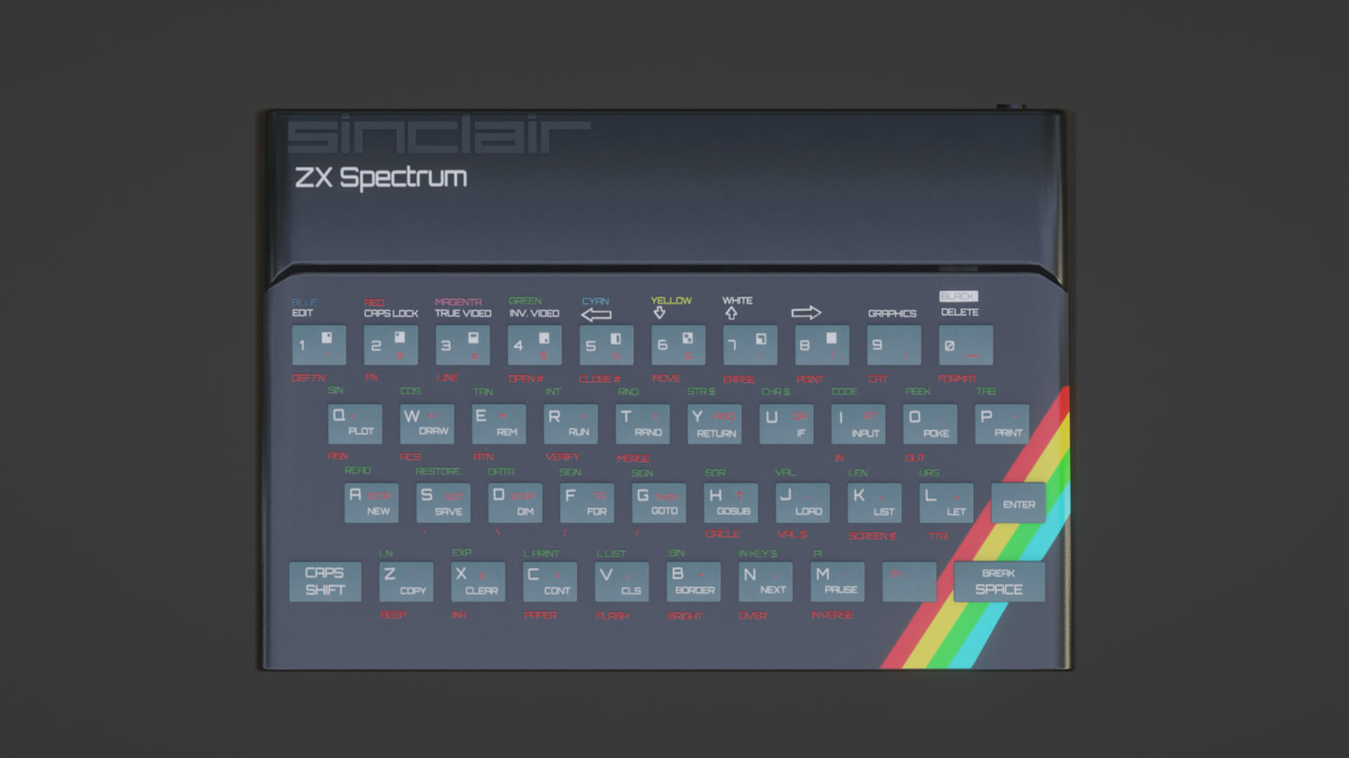 Zxspectrum - 3D Model by deezl