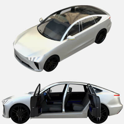 Electric Coupe SUV