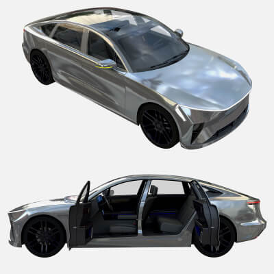 Electric Car 3 by defost