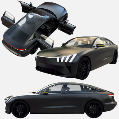 Electric Car 4 by defost