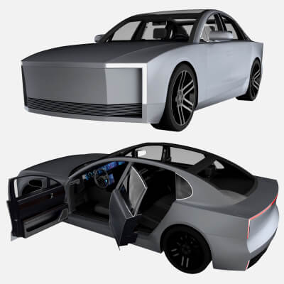 Electric Sedan Bestia Titanum