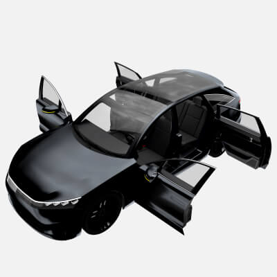 Electric Station Wagon Black