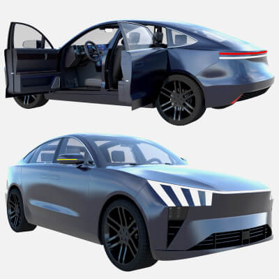 EV SUV Black