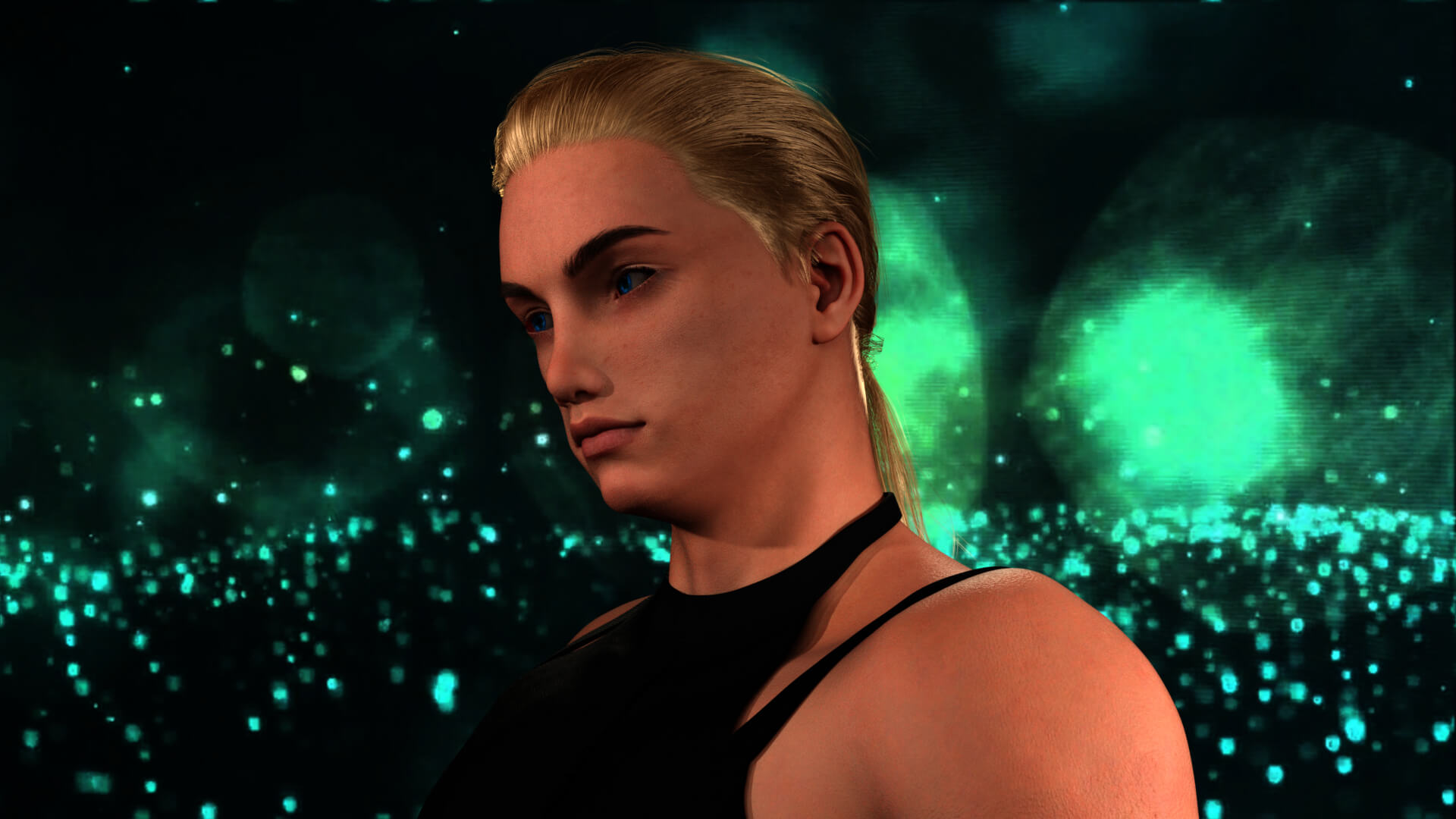 Alexandre HD for Genesis 9 OBJ - Textures in an Separate 3D Model by den