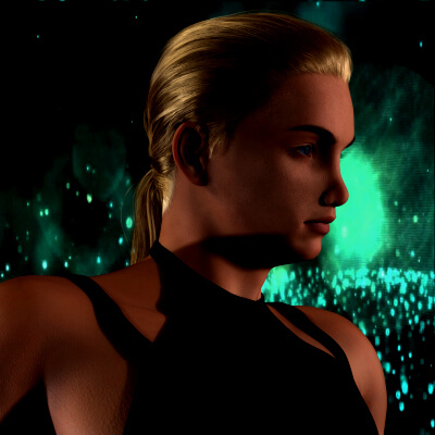 Alexandre HD for Genesis 9 OBJ - Textures in an Separate