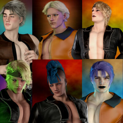 Characters Morphs V1 HD for Genesis 9 by den