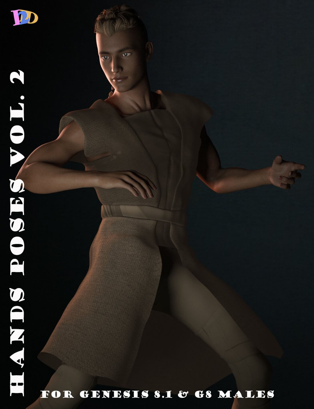 Hands Poses For Genesis 8.1 & 8 Male - Vol. 2 Daz Content by den