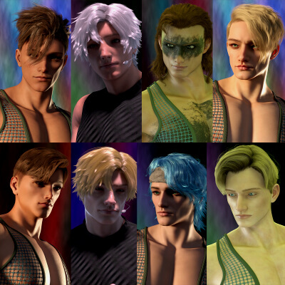Head Morphs V1 HD For Genesis 9