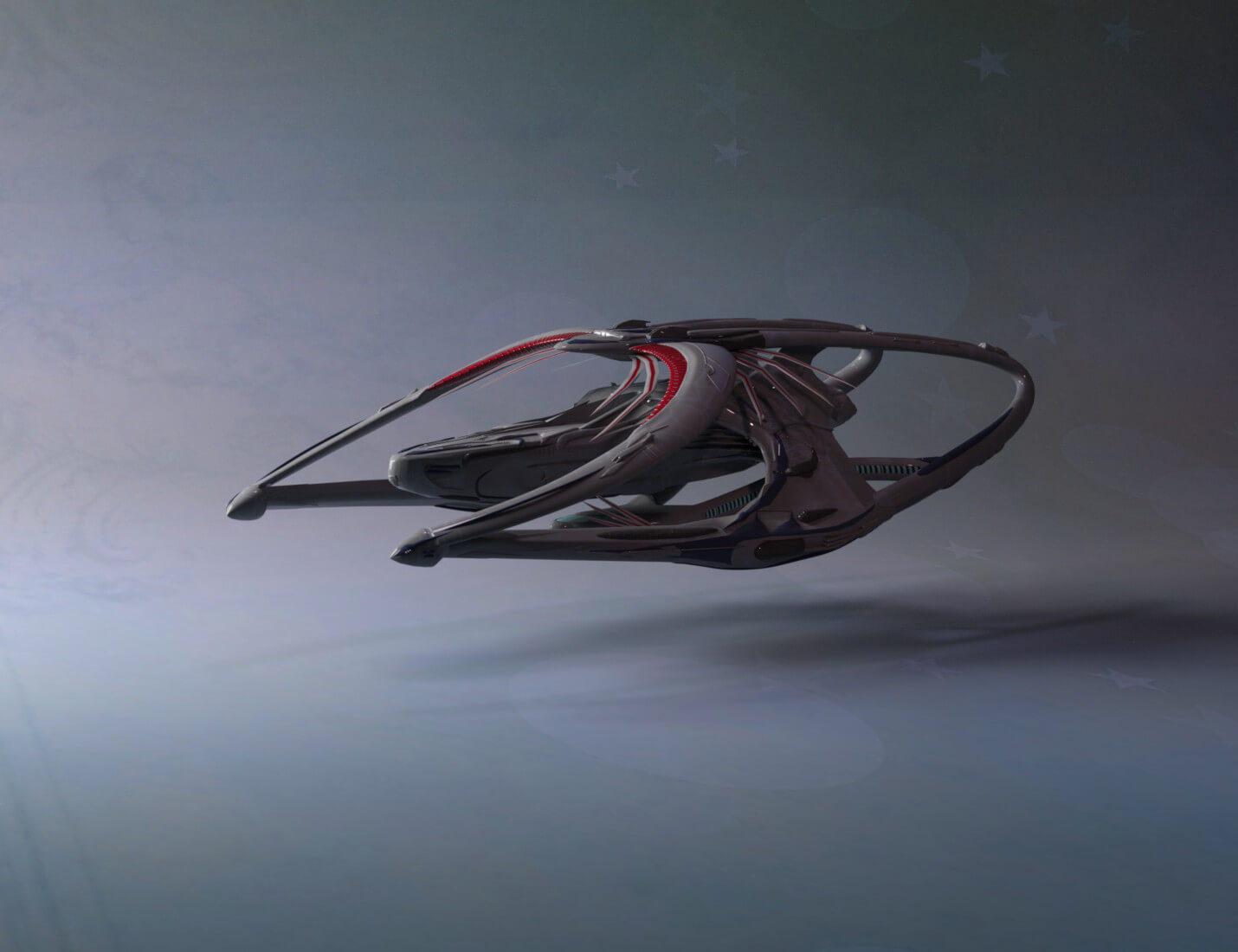 Andromeda Ascendant Starship for Unreal Engine - 3D Model by den