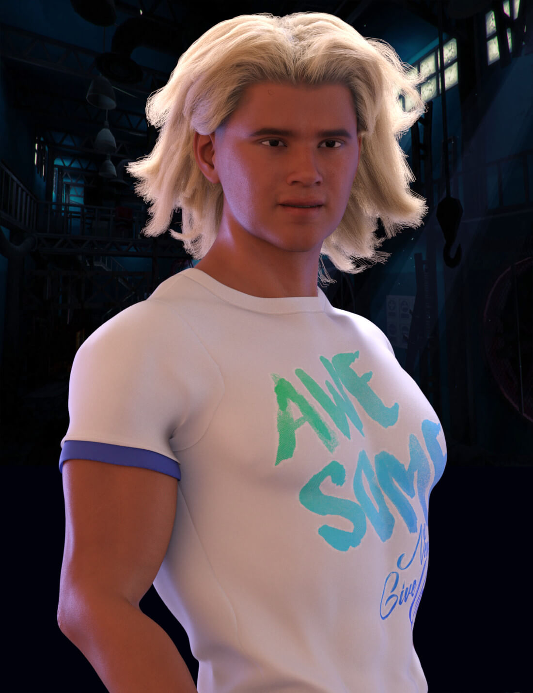 LT Evin and Lewis HD for Genesis 8.1 Male Daz Content by den