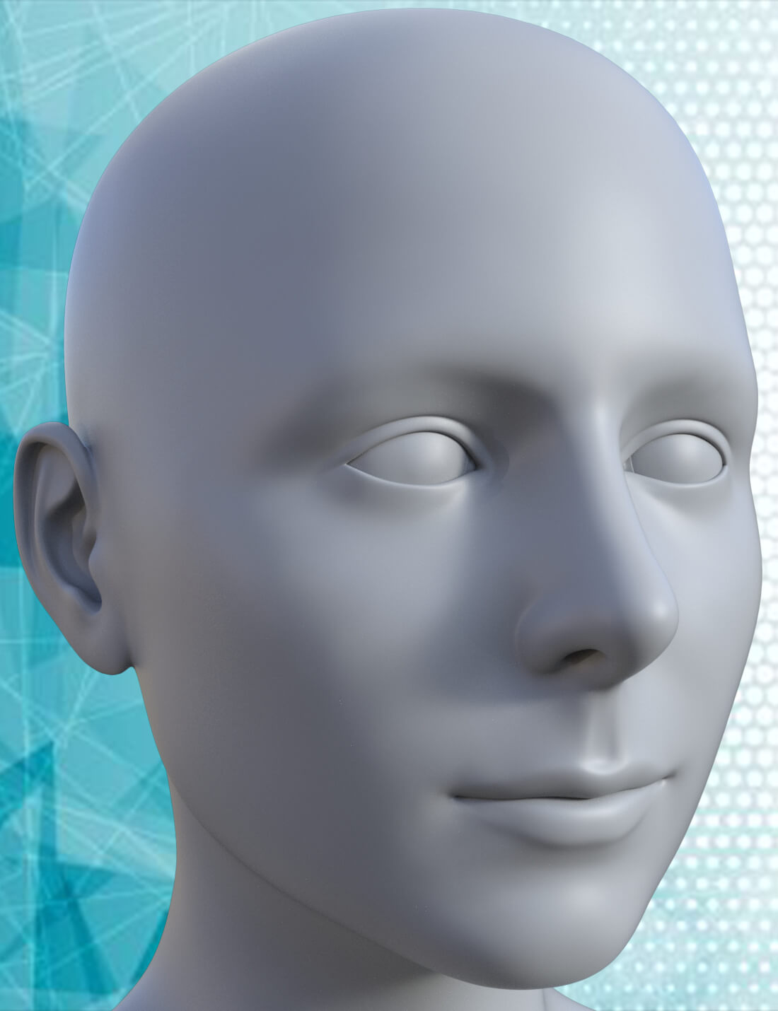 LT Genesis 9 Head Morphs Vol 1 Base Female Fit - 3D Model by den