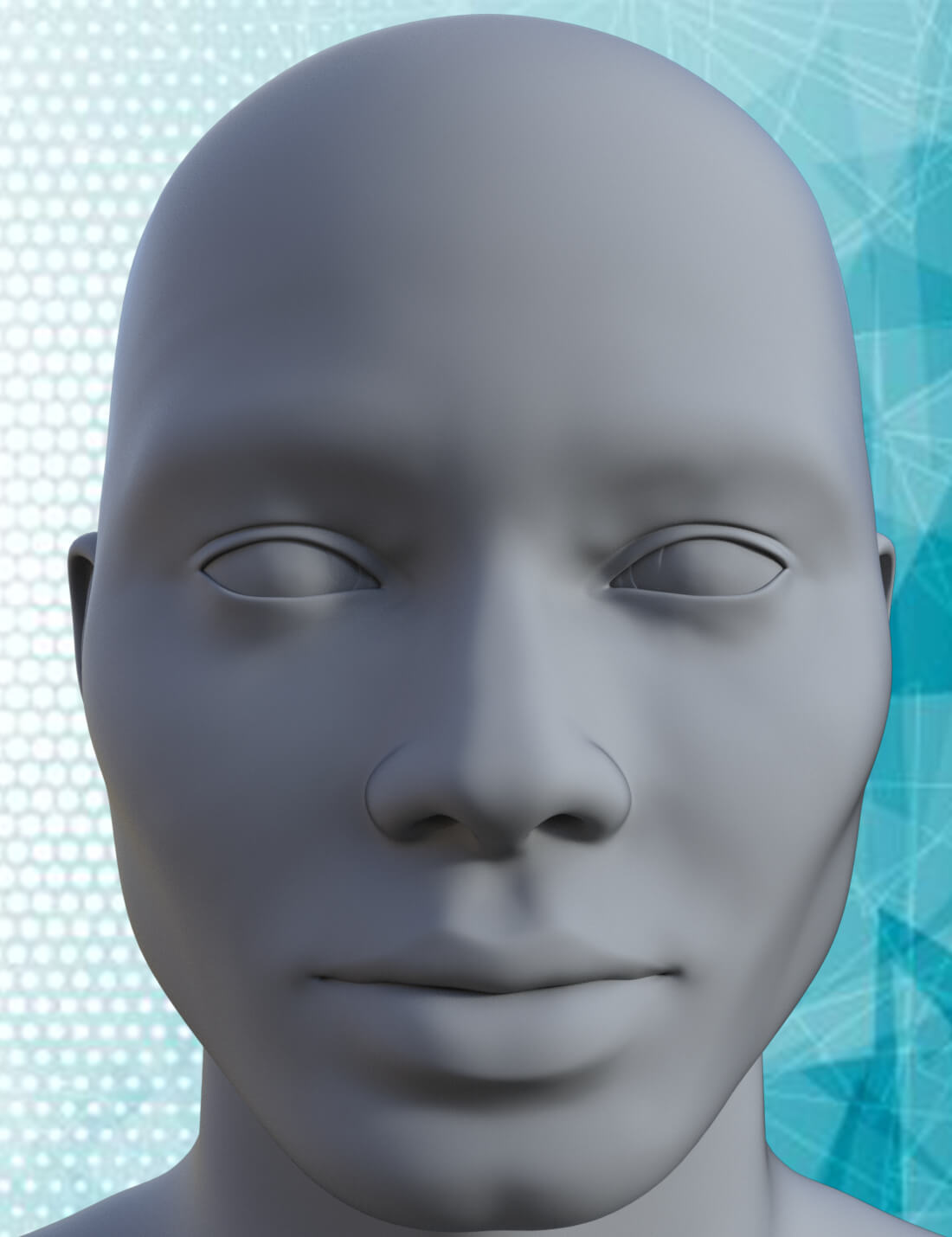 LT Genesis 9 Head Morphs Vol 1 Base Male Fit - 3D Model by den
