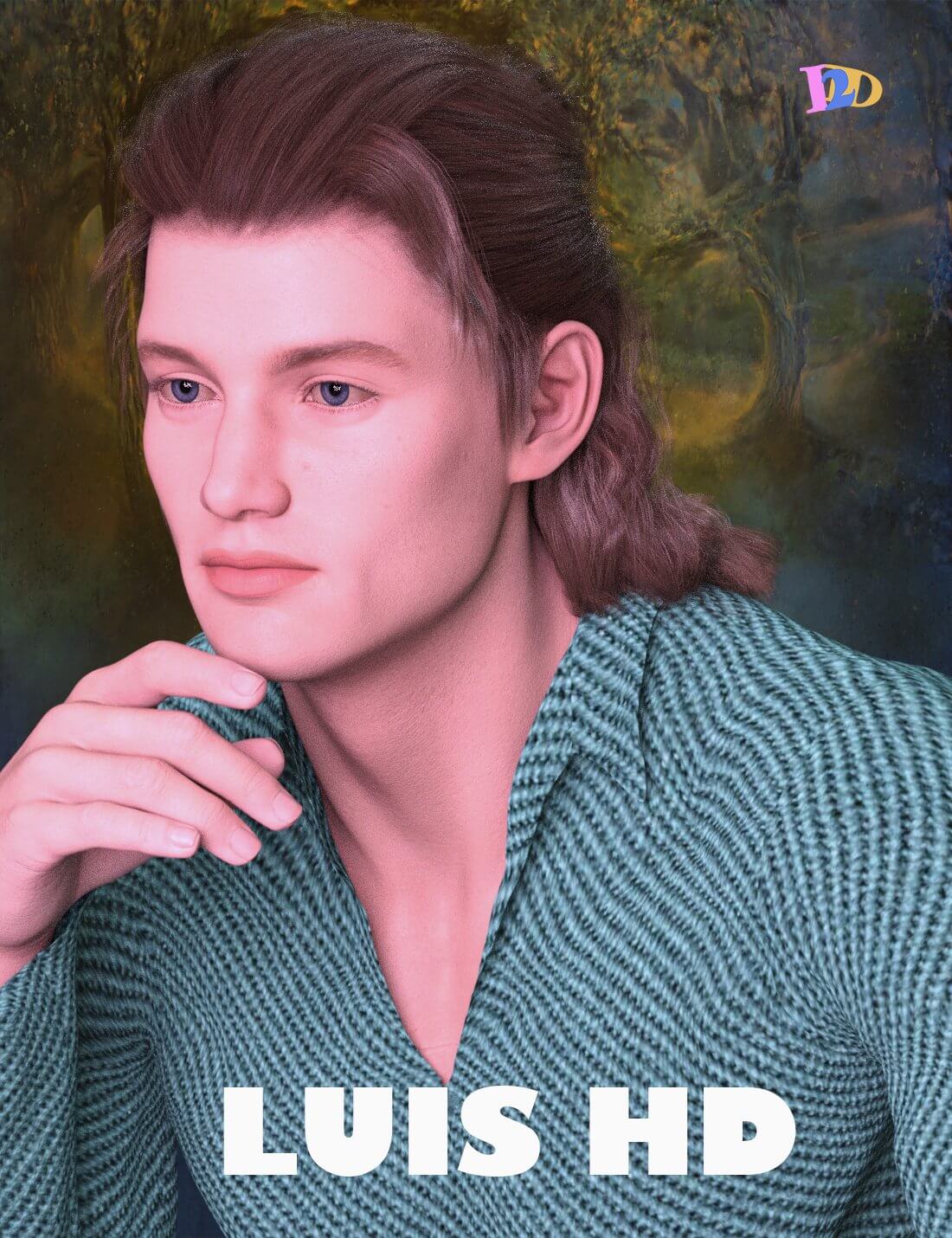 LT Male Characters With Hair Bundle For Genesis 8 1 Daz Content By Den