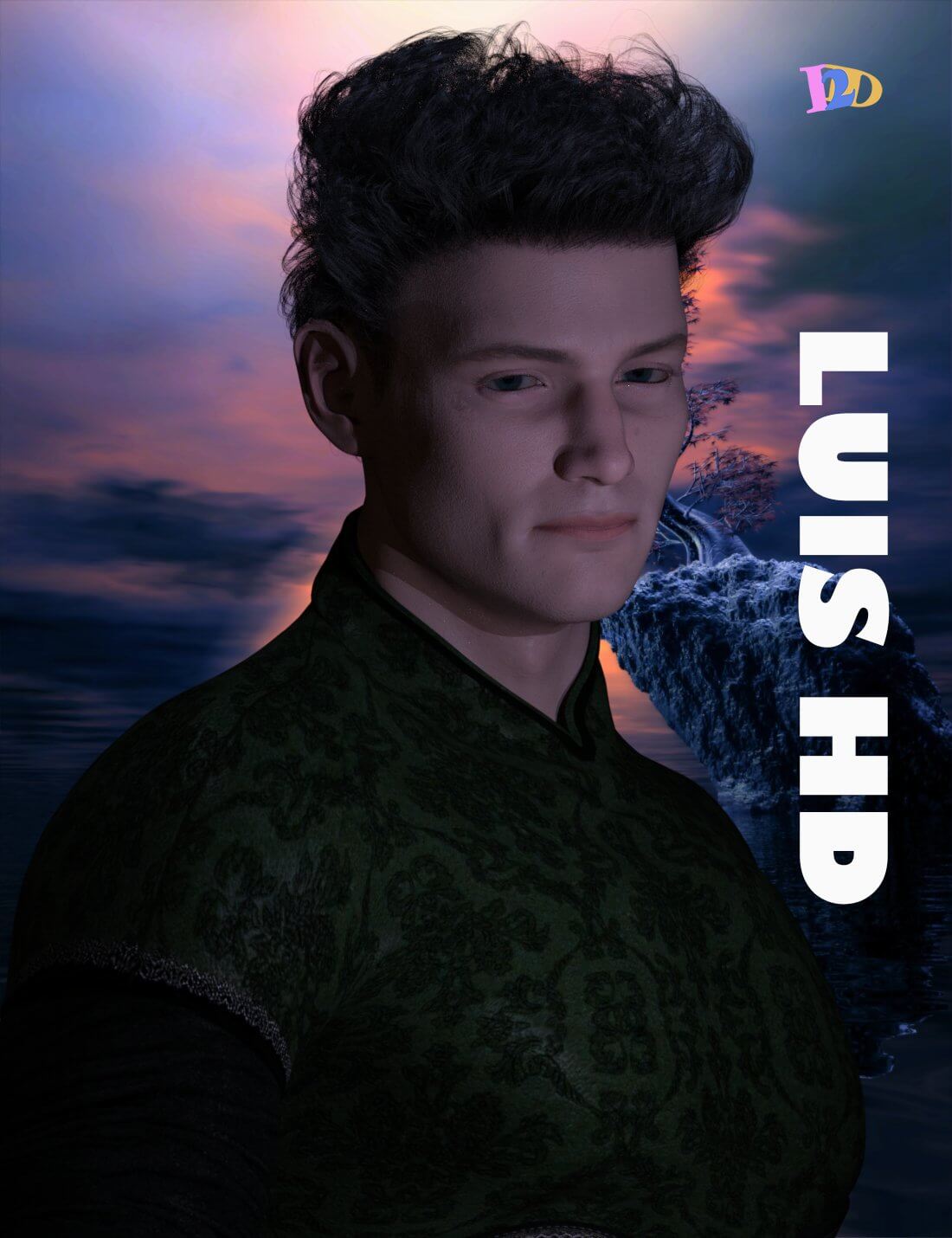LT Male Characters With Hair Bundle For Genesis 8 1 Daz Content By Den