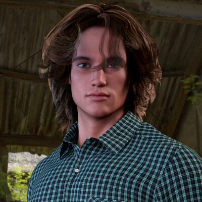 LT Sean HD Hair - Objects and Universal