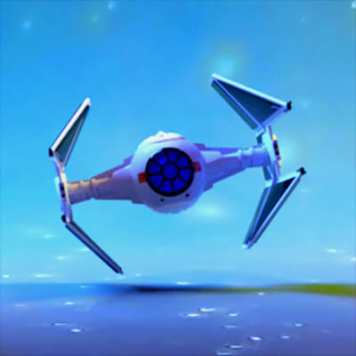 Tie V1 Galactic Starship