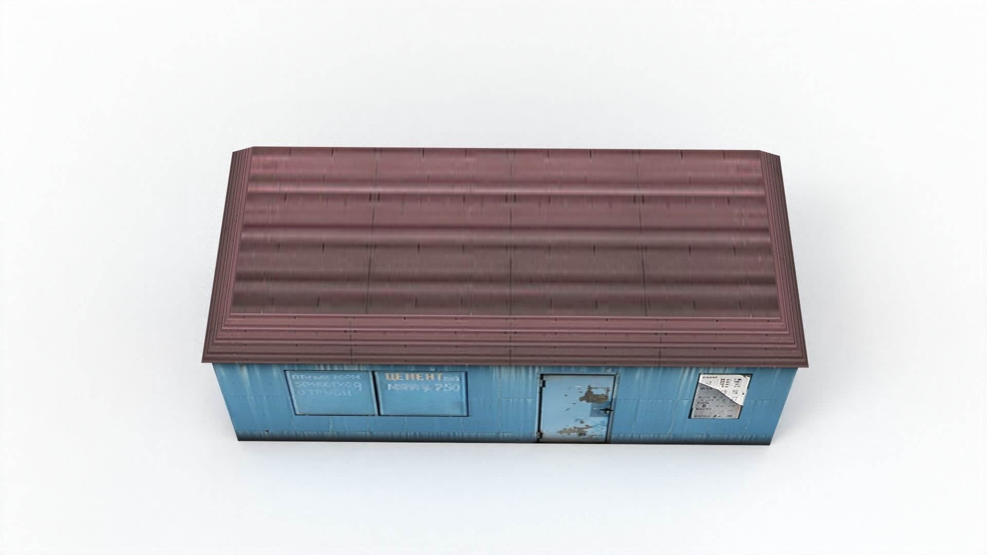 Mini-Shop 3D Model by denlog