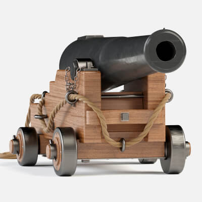 36-lbs Naval Cannon