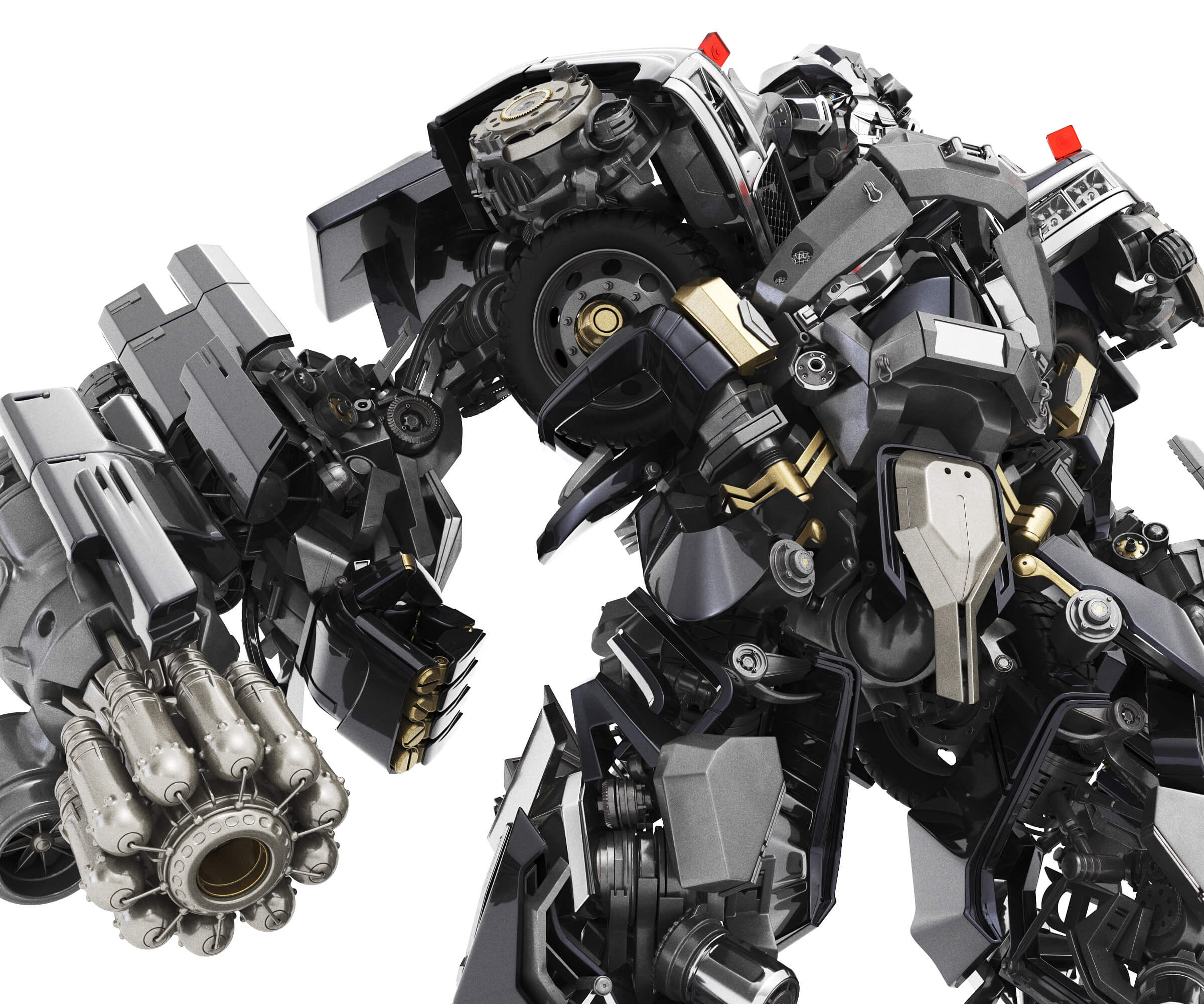 Transformers - Ironhide 3D Model by DennyCG