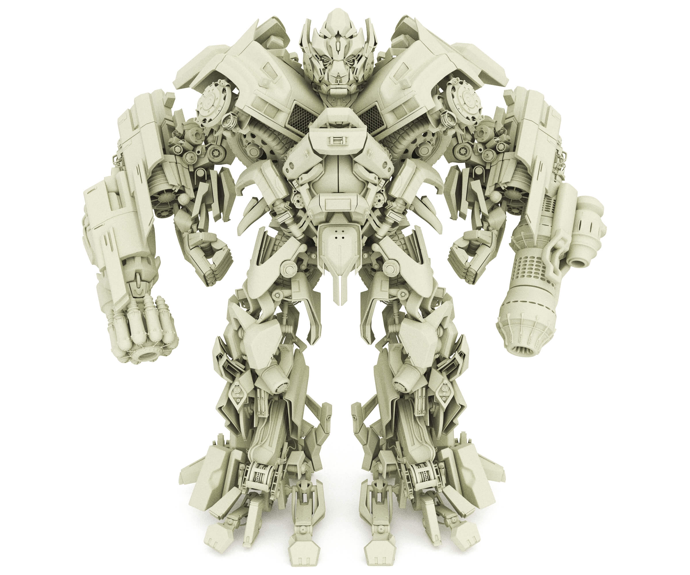 Transformers - Ironhide 3D Model by DennyCG