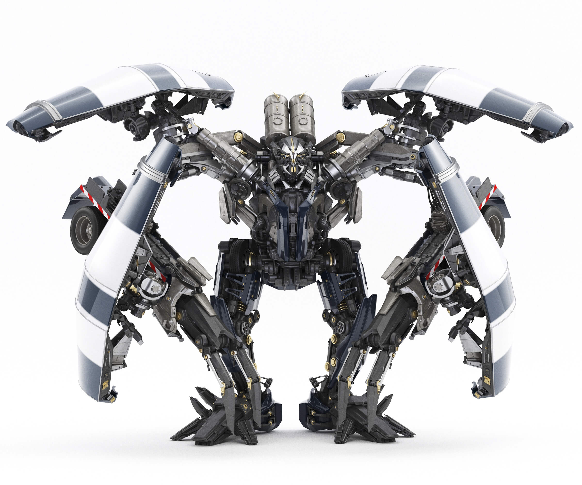 Transformers Mixmaster 3D Model by DennyCG