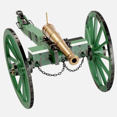 6-Pounder Gun Napoleonic