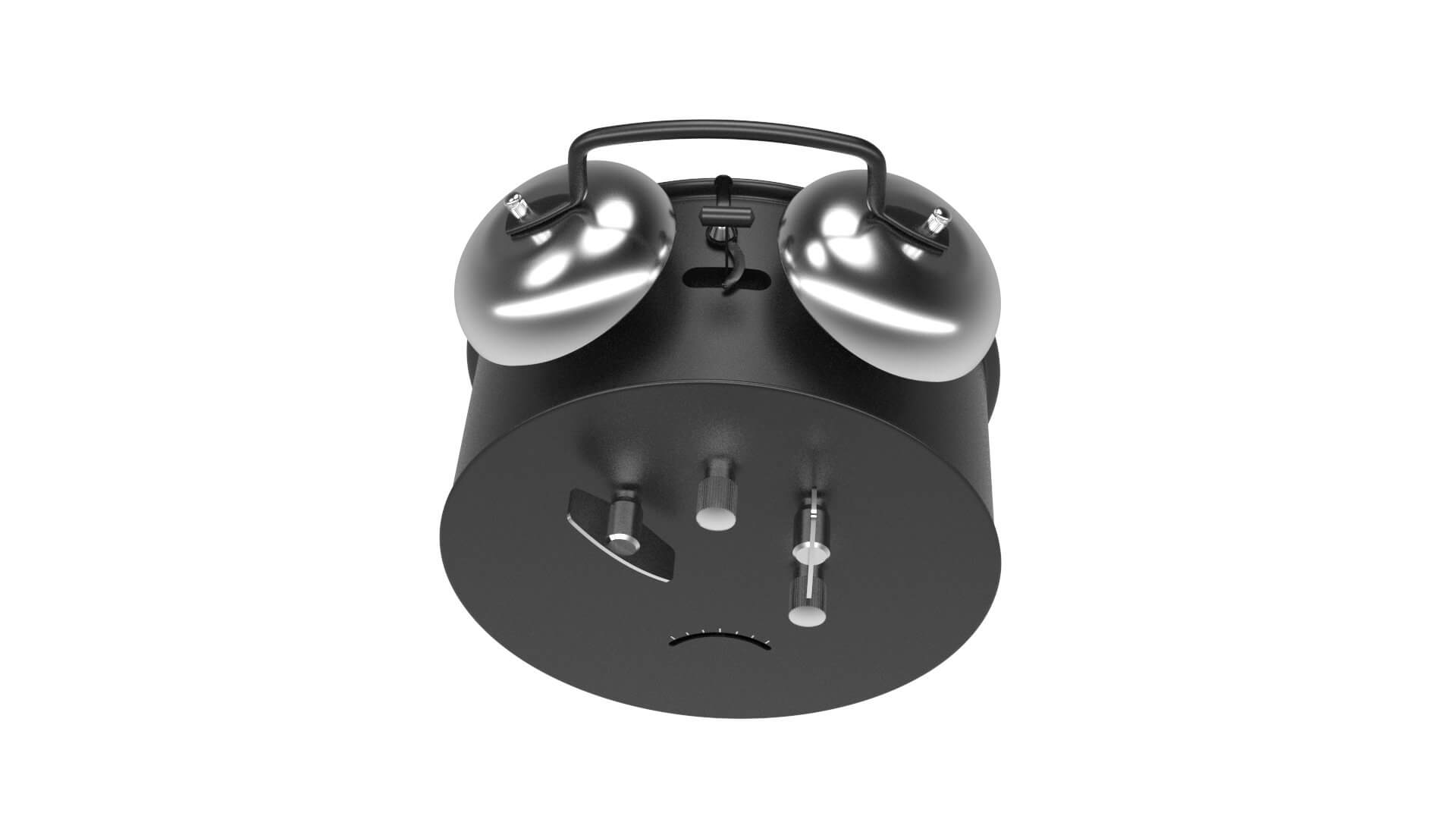 Alarm Clock 3d Model By Dennycg