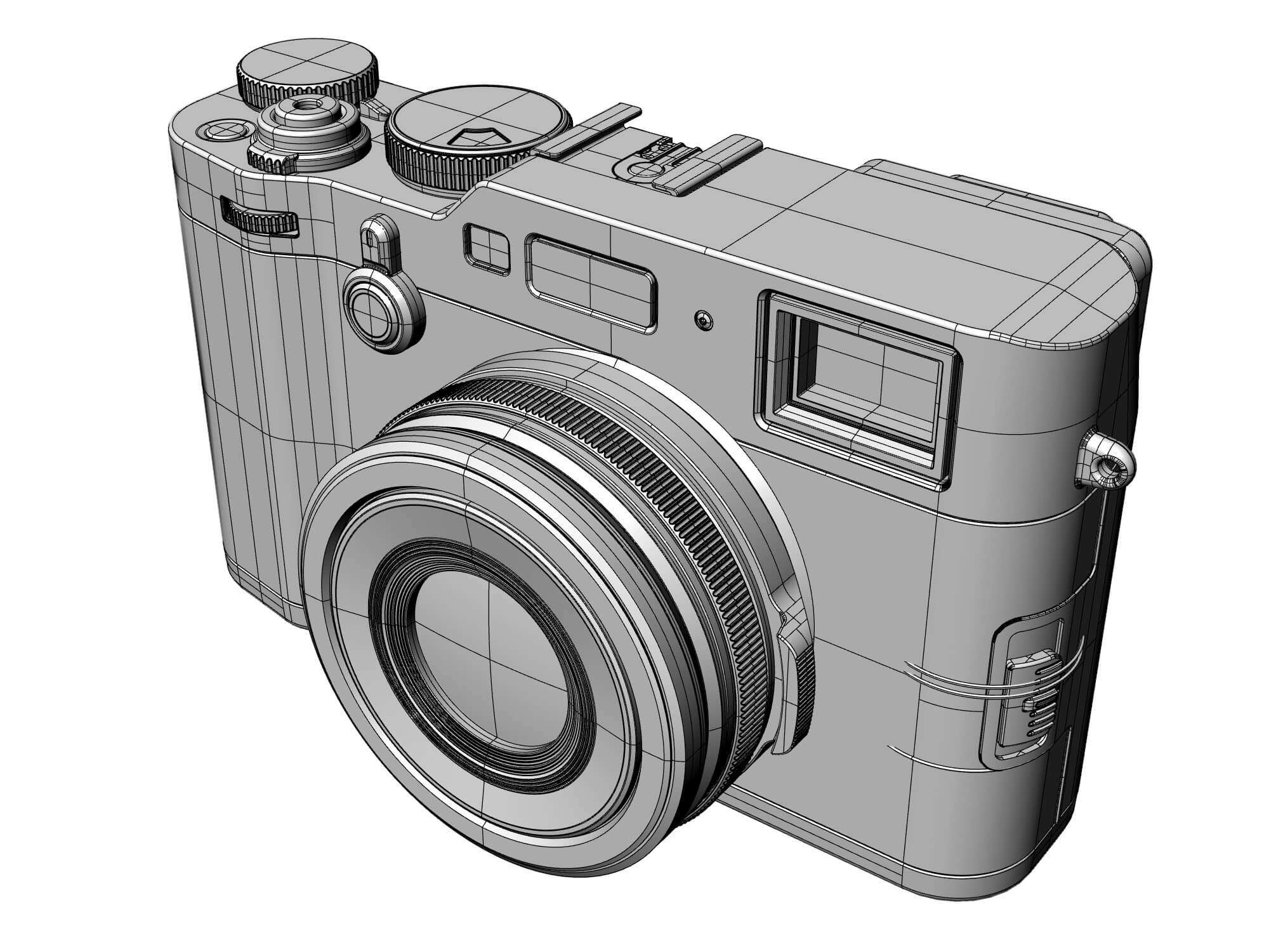 Camera 03 3D Model by DennyCG