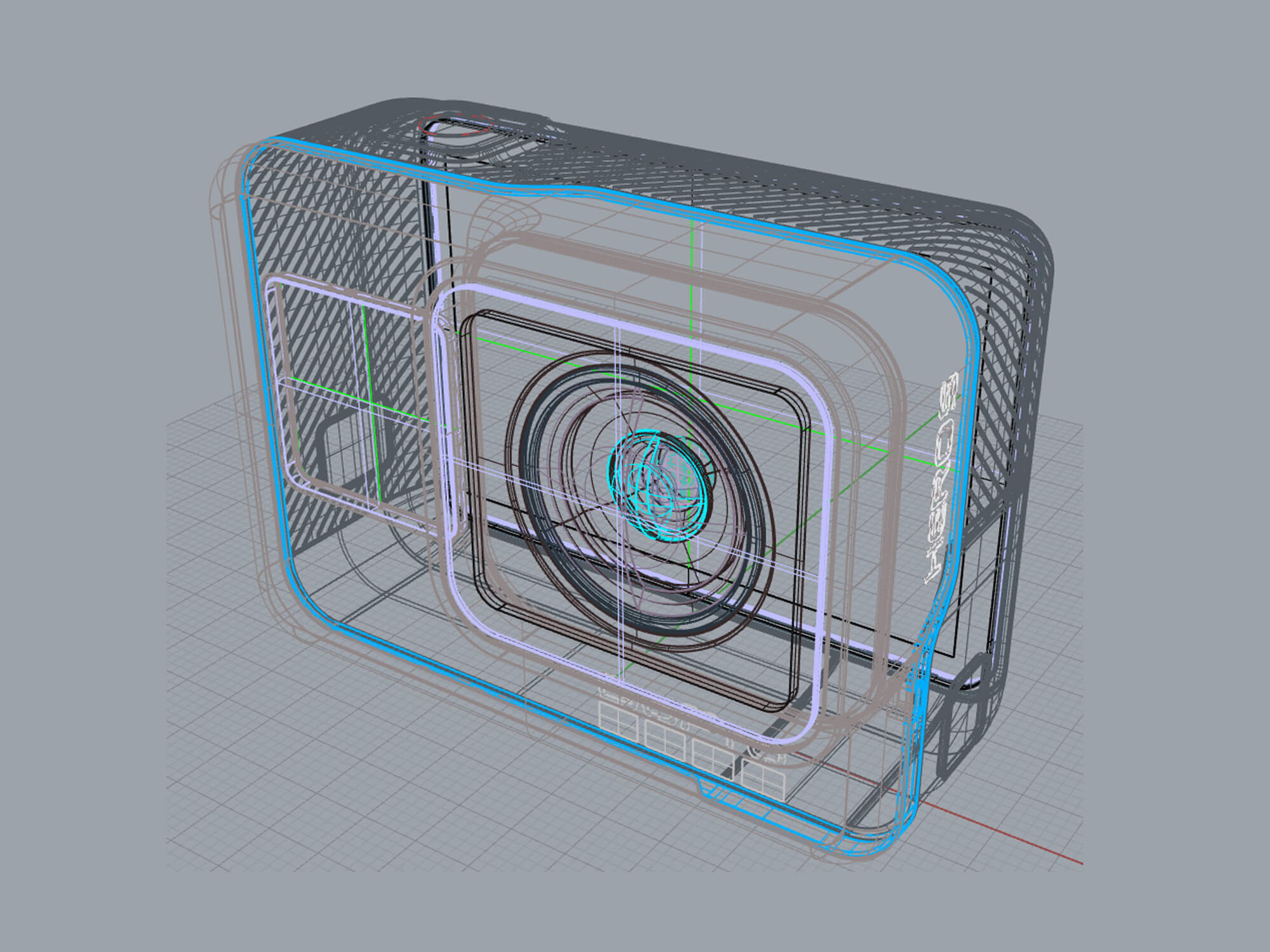 Camera 04 3D Model by DennyCG