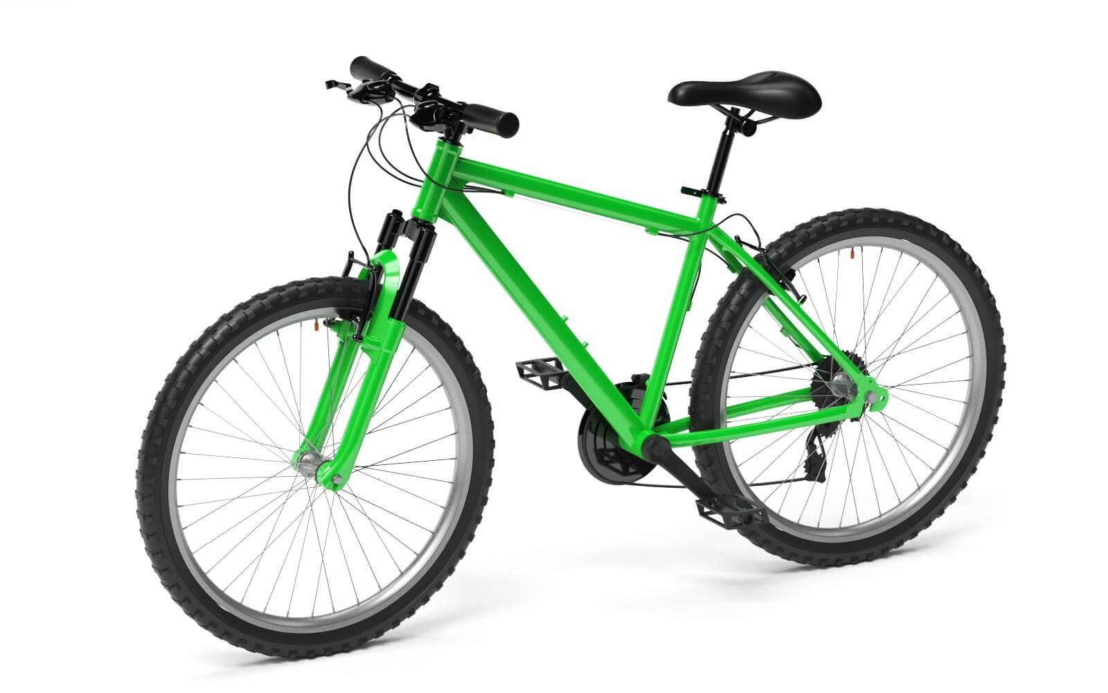 Green Mountain Bike 3D Model by DennyCG
