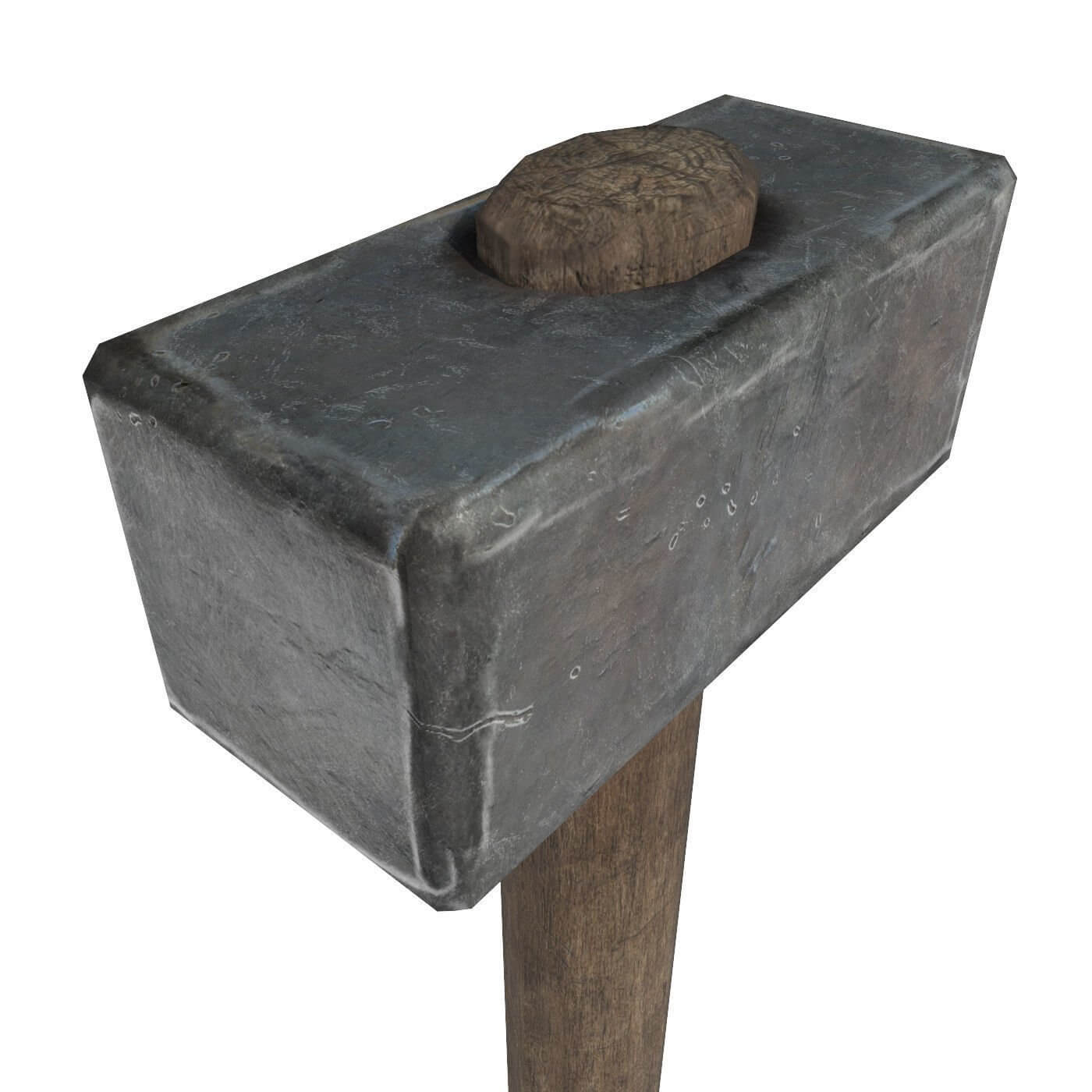 Anvil and Sledgehammer 3D Model by Dereza