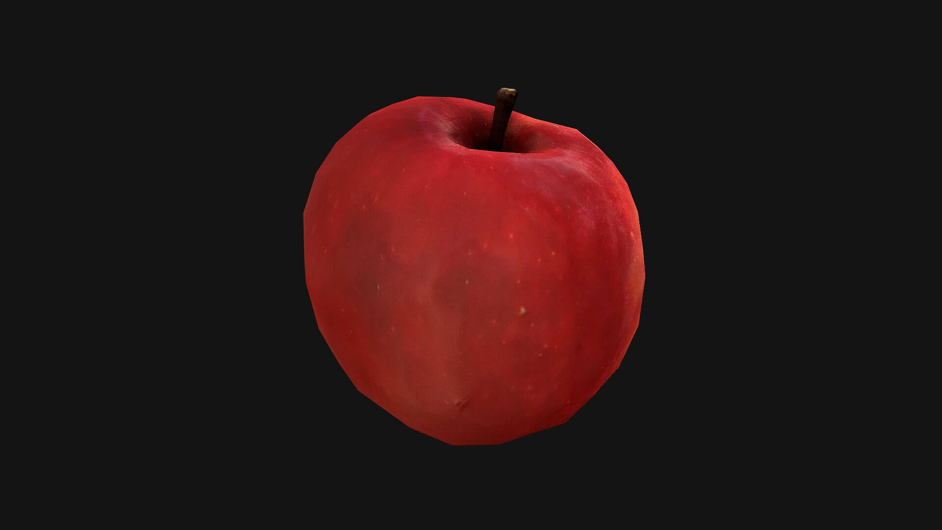Apple 3d model. Apple 3d model