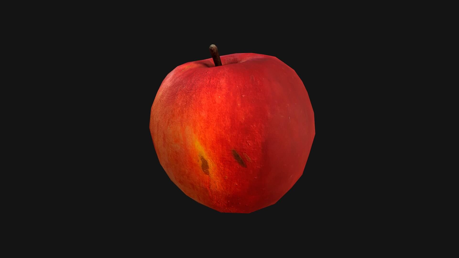 Apple 3d model. Apple 3d model