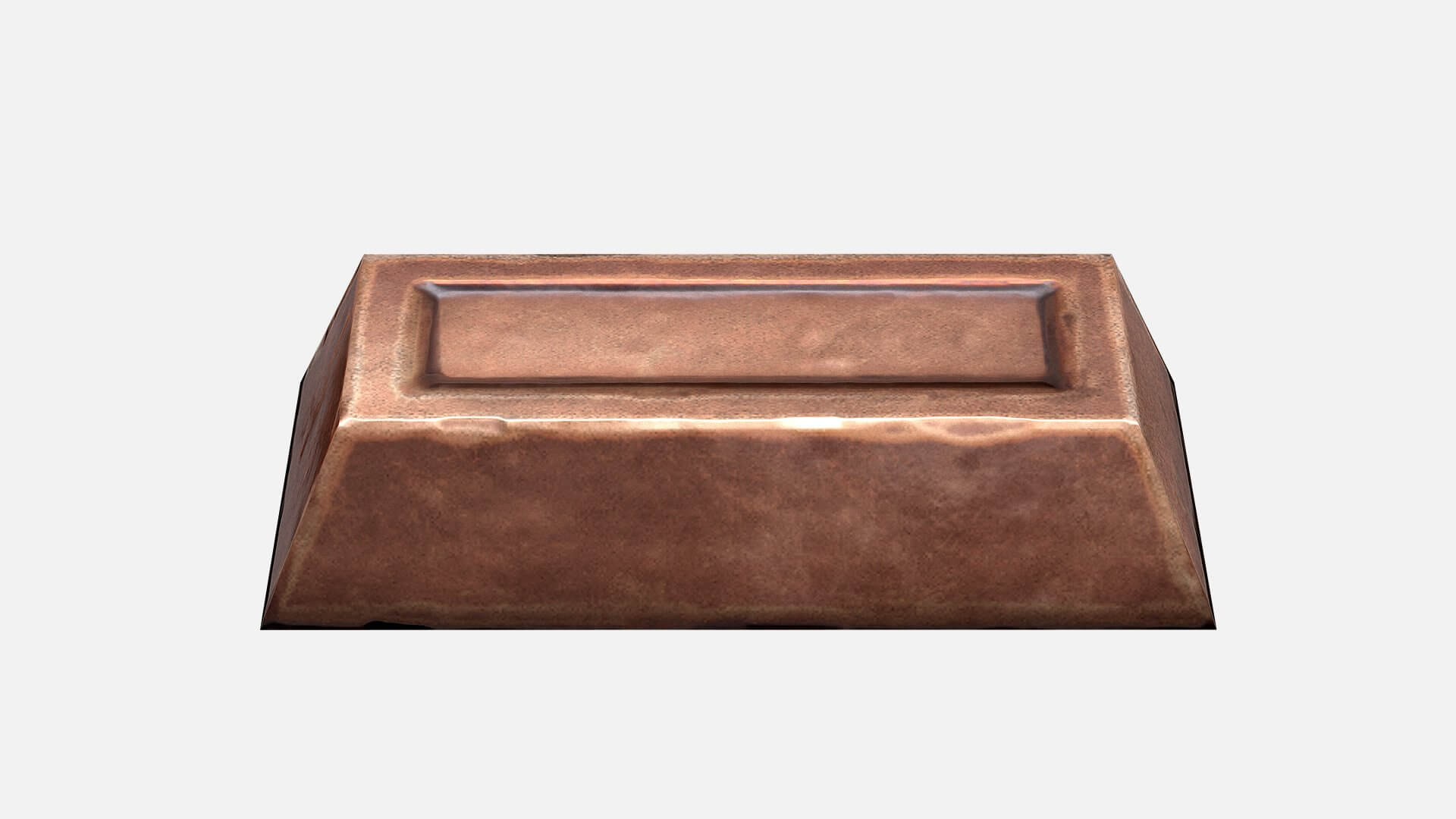 Copper Ingot 3D Model by Dereza
