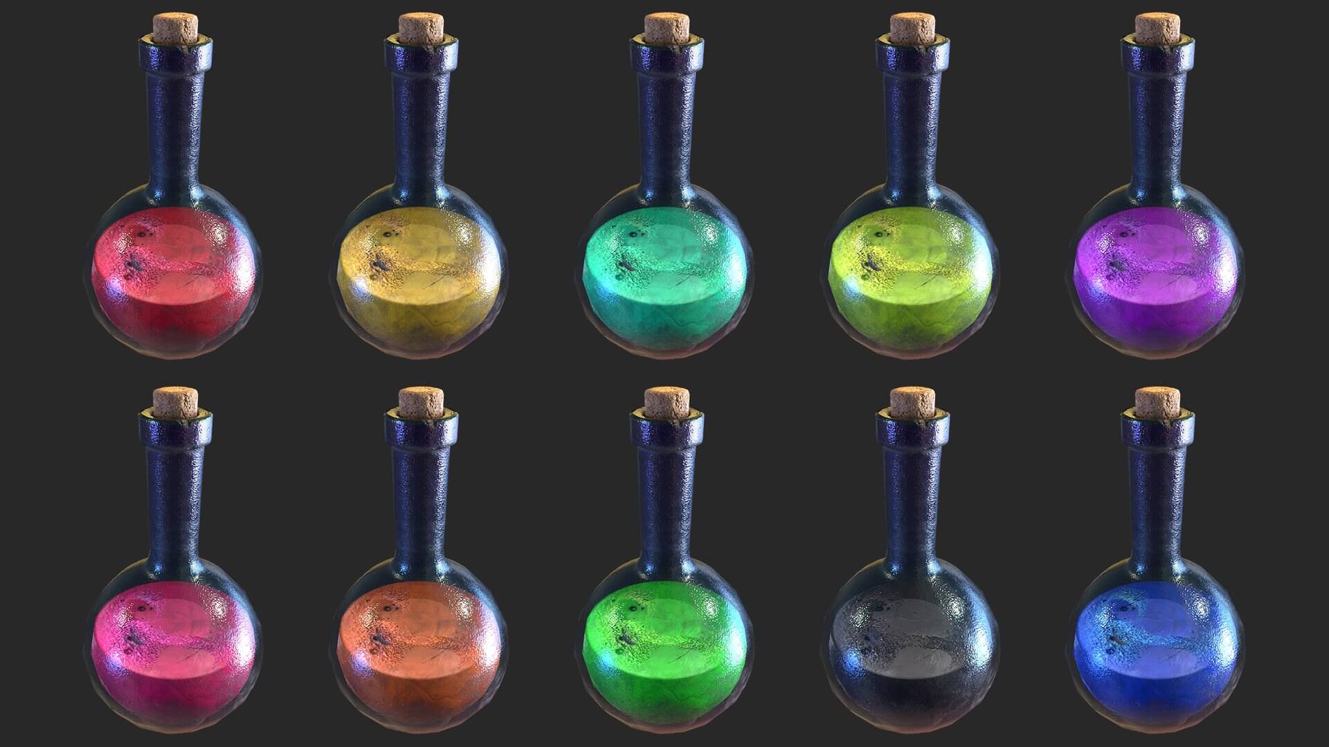 Elixir - 3D Model by Dereza