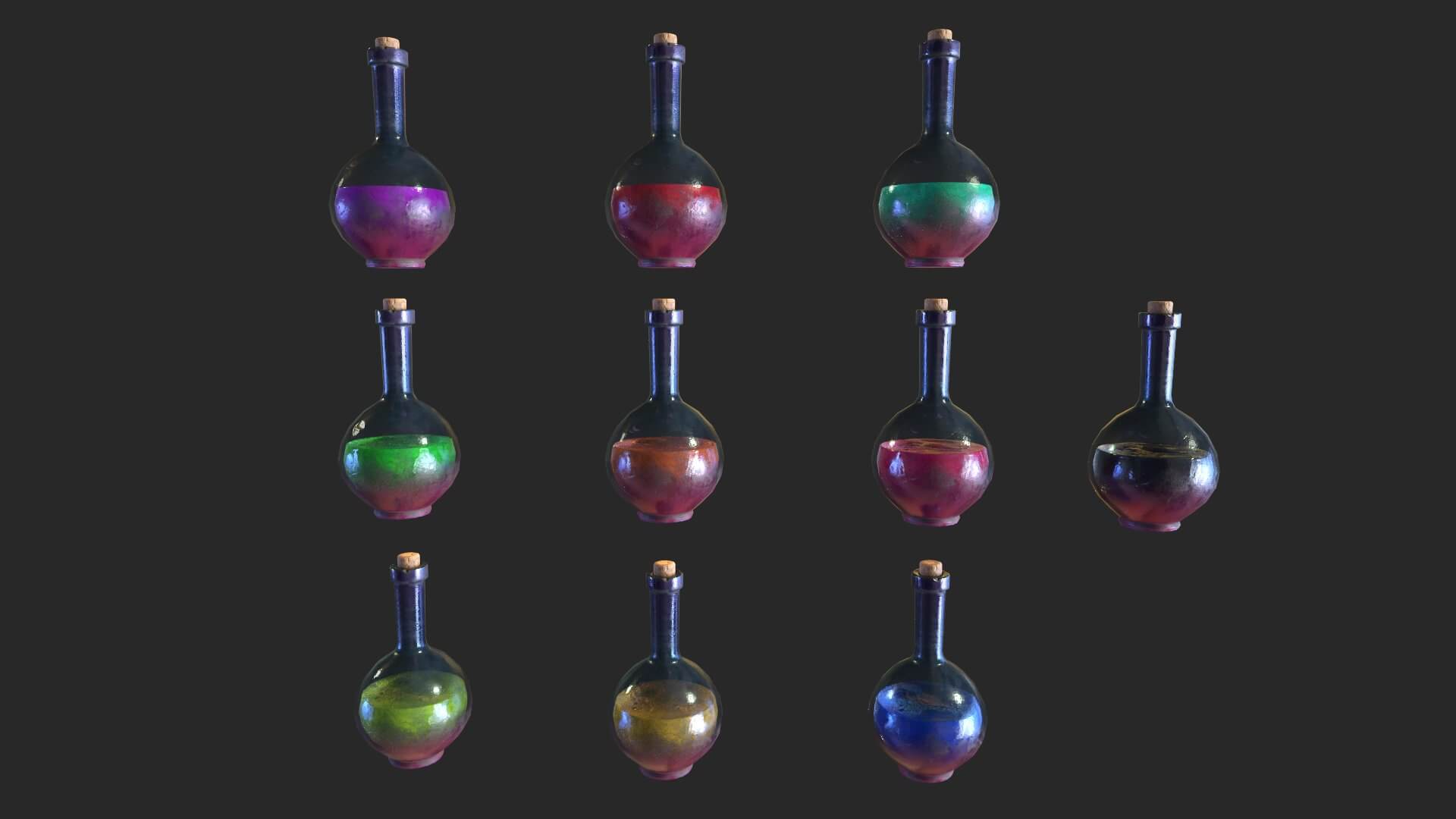 Elixir - 3D Model by Dereza