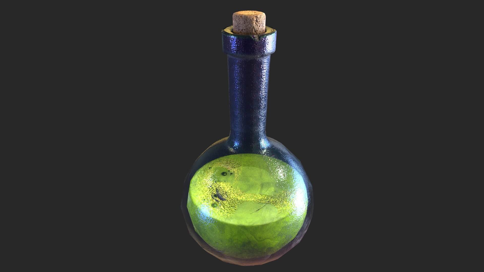 Elixir - 3D Model by Dereza