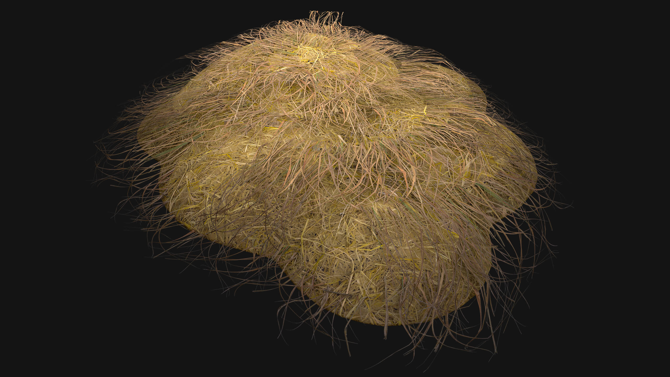 Haystack Free 3d Model Haystack and Straw on Earth - 3D Model by Dereza
