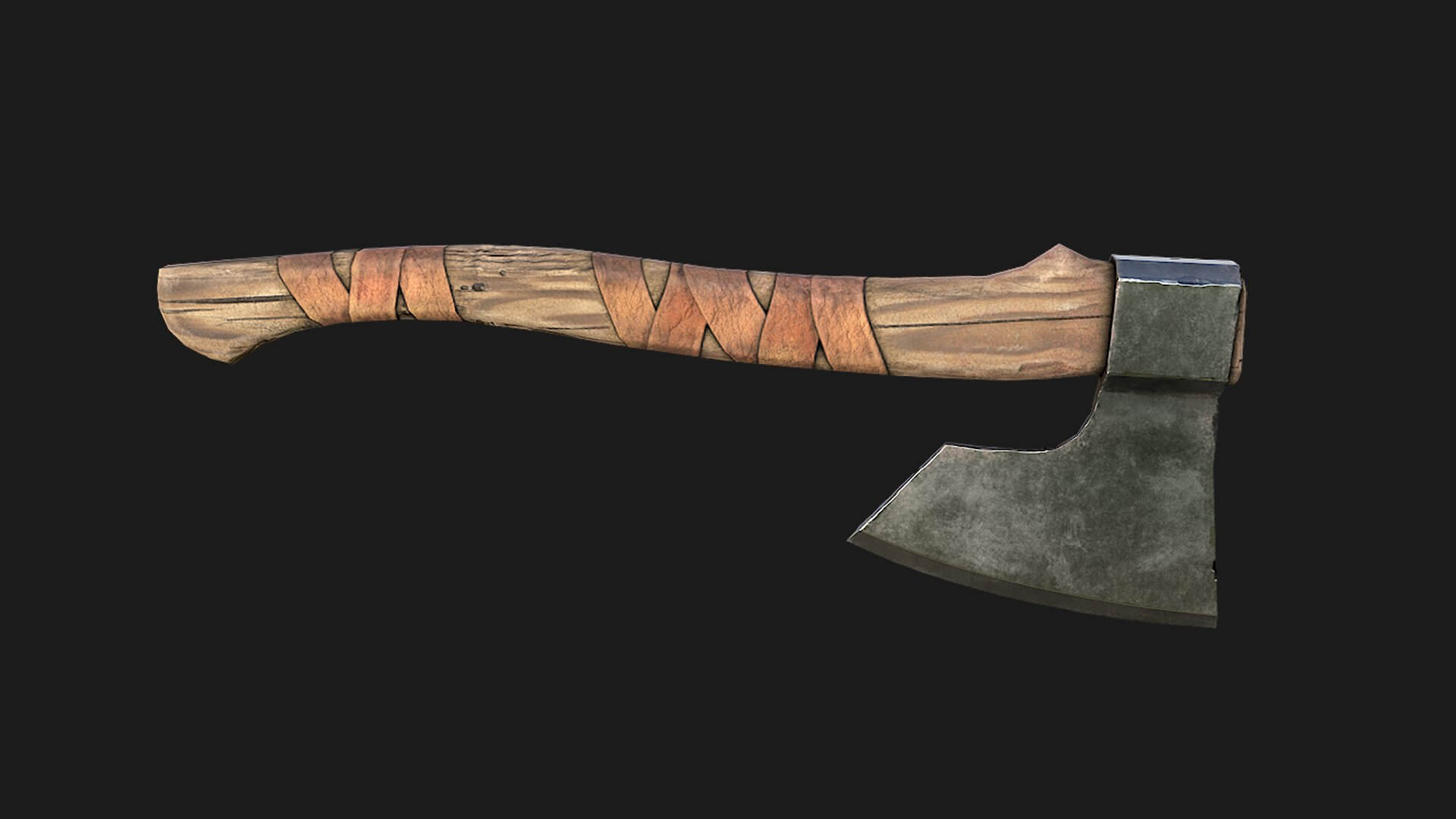 Lumberjack Axe 3D Model by Dereza