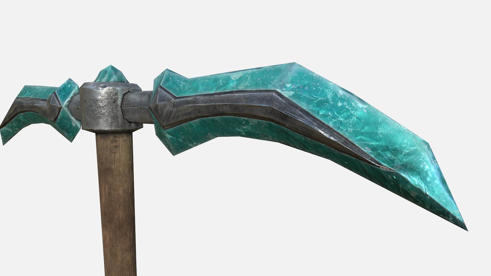 Pickaxe Survival Pack 3D Model by Dereza