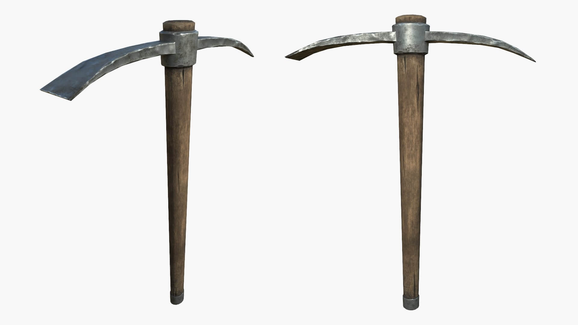 Pickaxe Survival Pack 3D Model by Dereza