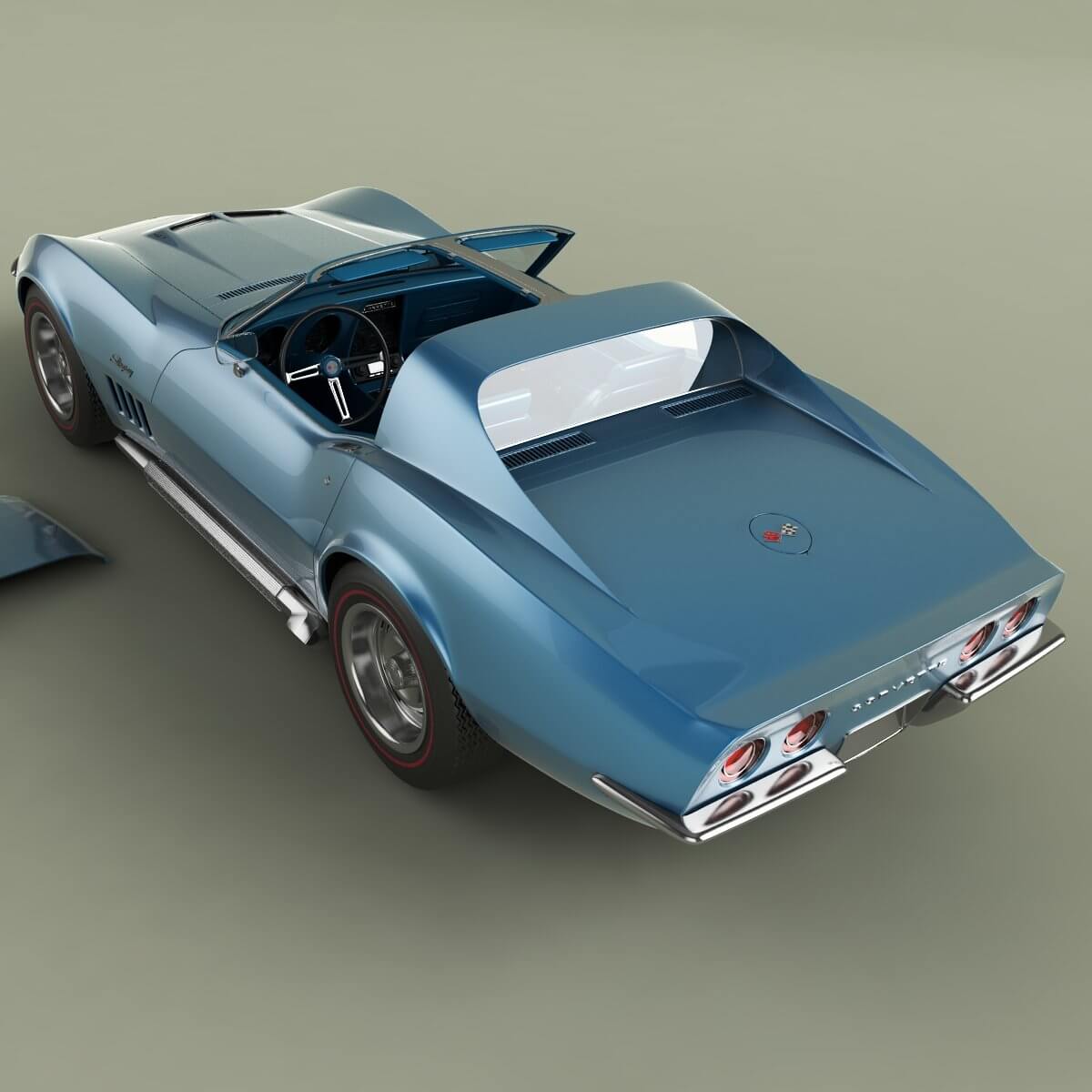 1969 Chevrolet Corvette c3 РєСѓРїРµ
