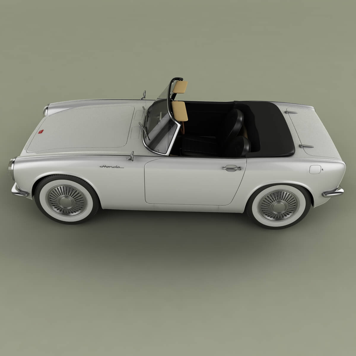 Honda Sports S360 3D Model by desmonster